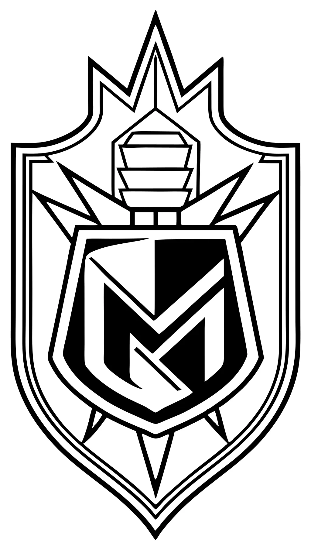 nhl hockey logos coloring pages